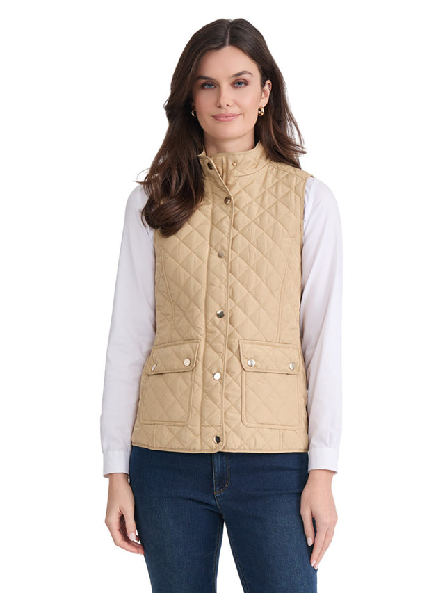 Quilted Puffer Vest