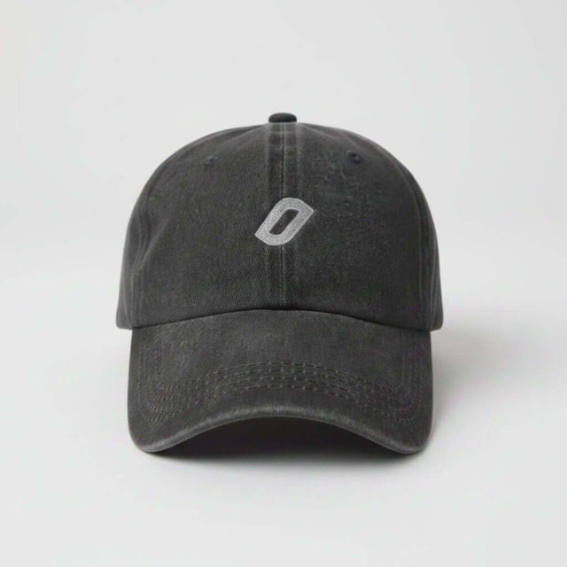 Stone Washed Baseball Hat - Slate Gray