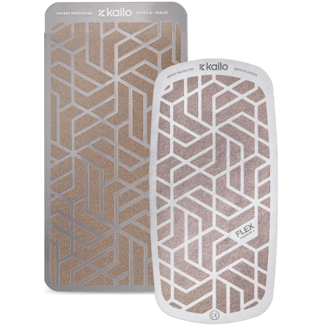 1 Kailo Patch and 1 Flex Patch
