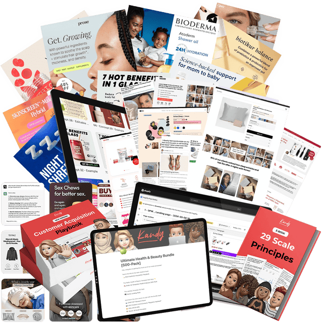 Ultimate Health & Beauty Bundle | 500 Canva & Figma Templates