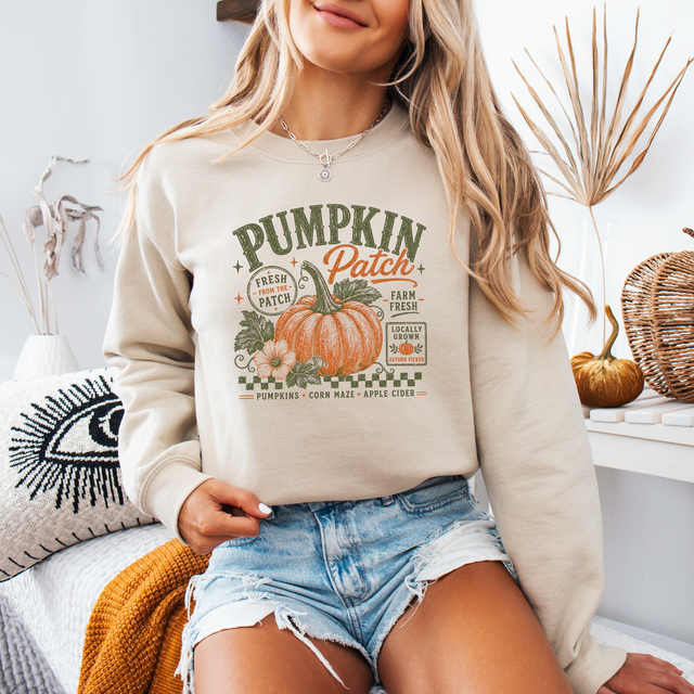 Pumpkin Patch Tee or Sweatshirt
