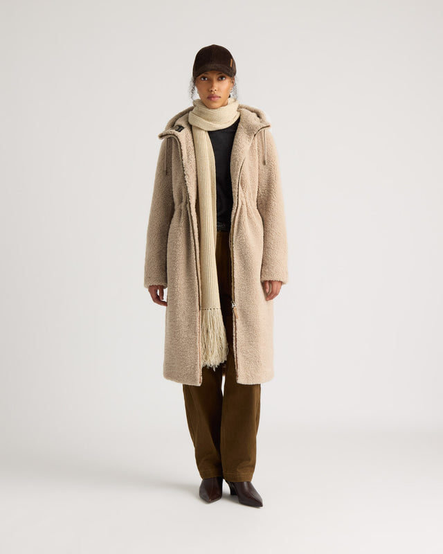 Manteau en sherpa Rochelle
