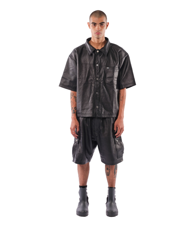 Ford Leather Shirt (Black)
