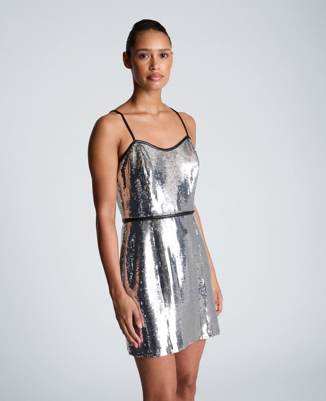 Sweetheart Neck Mini Dress