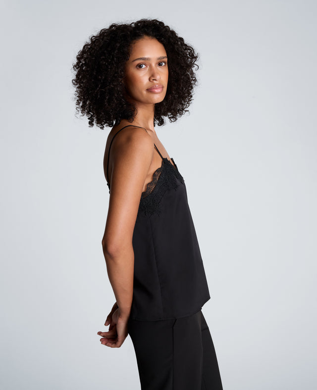 Cami with Lace Trim