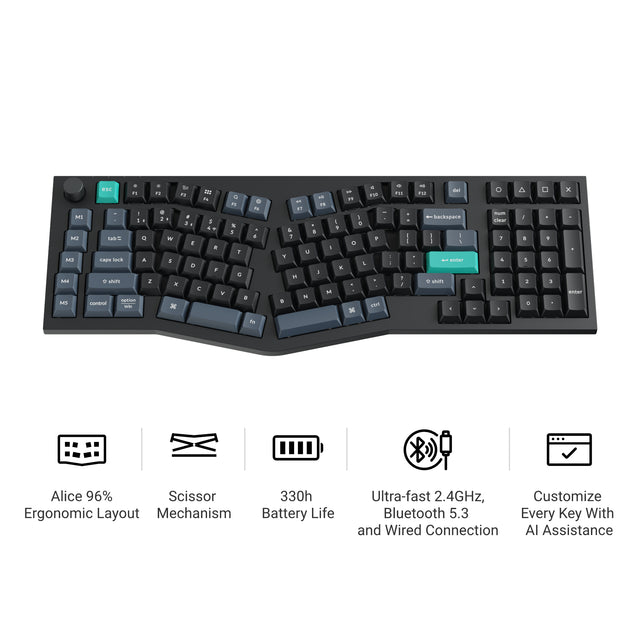 Keychron K5 Ultra 8K Wireless Custom Mechanical Keyboard