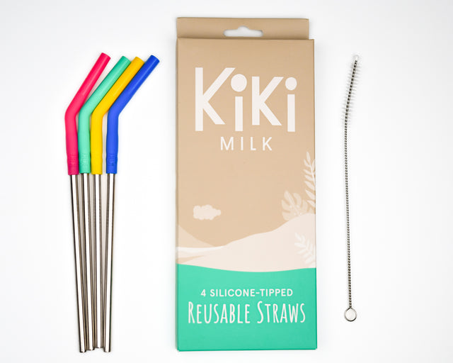 Kiki Milk Straws • 4 Pack