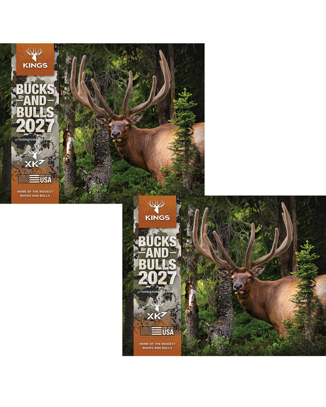 2027 Kings Bucks & Bulls Calendar TWIN PACK