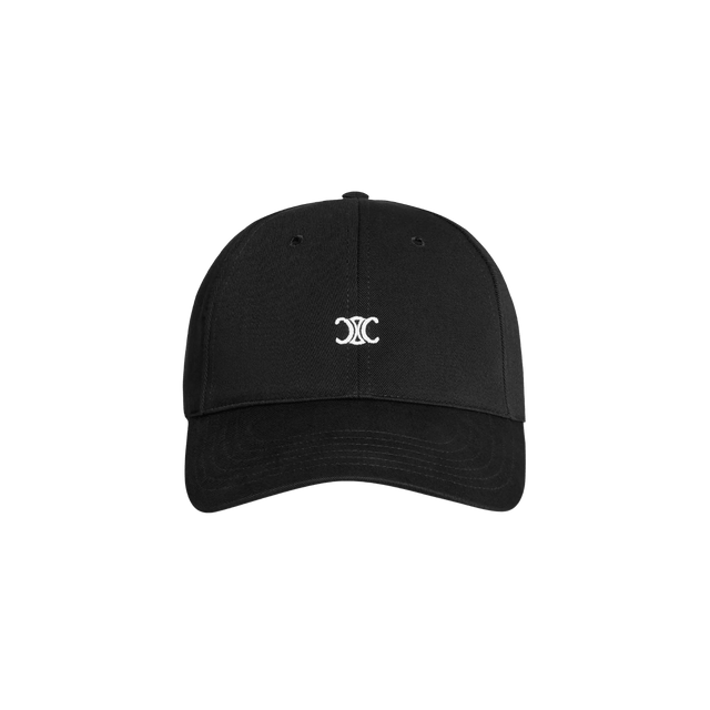 Celine Women's Triomphe Baseball Cap in Cotton (Embroidered Triomphe)