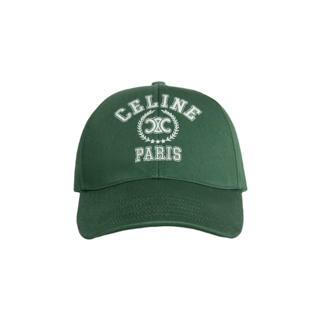 Celine Women's University Baseball Cap in Gabardine Cotton