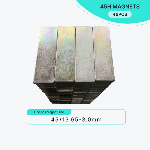 45H eBike Motor Magnets 46pcs Set