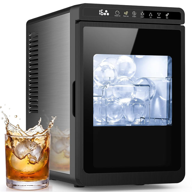 Countertop Clear Ice Sphere Maker Machine 2.17 Inch Ice Ball IM5855