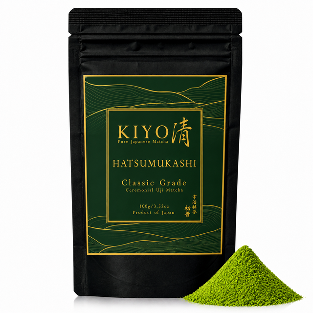 Classic Grade Hatsumukashi Ceremonial Uji Matcha (100g)