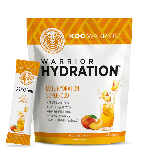 Warrior Hydration™ Elite Hydration Superfood (Peach Breeze)