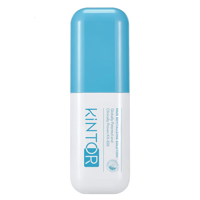 KINTOR 0.5% KX-826 Anti-Hair Loss Solution is suitable for androgenic hair loss and can be used by both men and women (Blue Bottle)