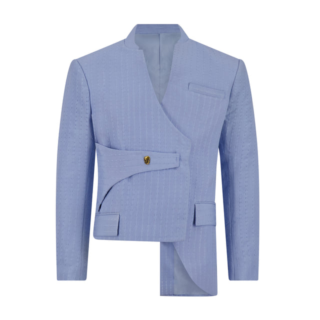 Pastel Blue Aka Blazer