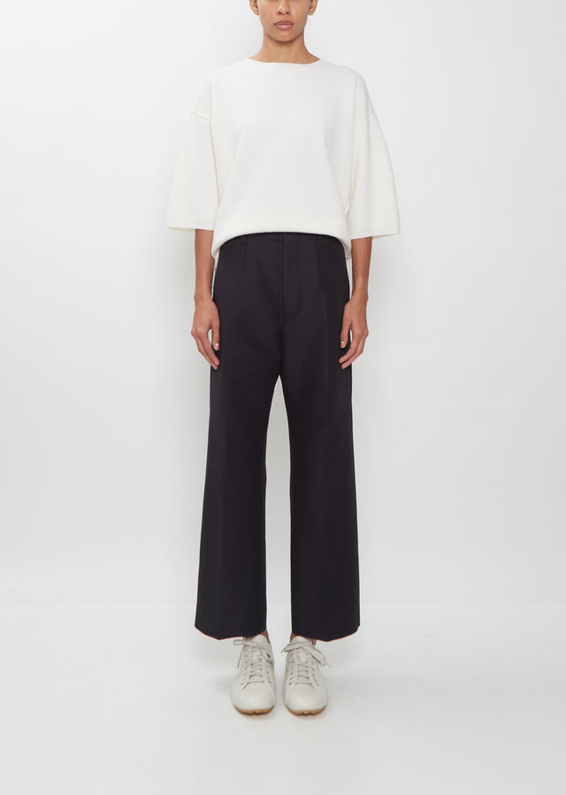 Port Cotton Duchesse Slim Pants