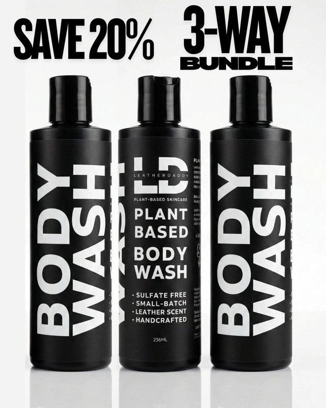 3Way Body Wash Bundle — Save 20% | LeatherDaddy®