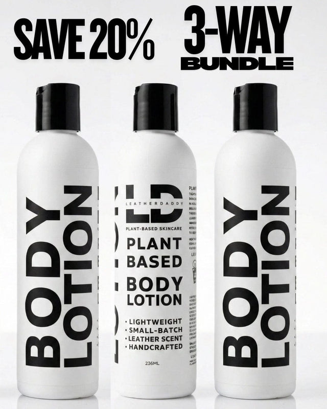 3Way Body Lotion Bundle — Save 20% | LeatherDaddy®