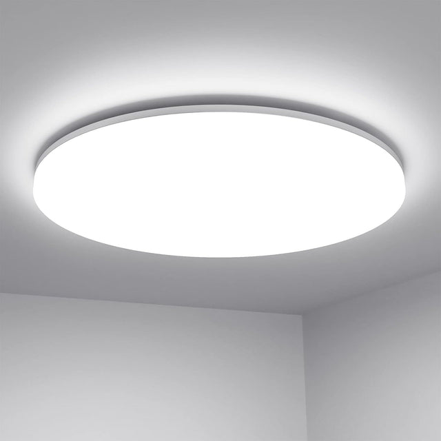 Lepro 11-Inch Waterproof LED Flush Mount Ceiling Light (24W, 2400LM, Low Profile, Daylight White)