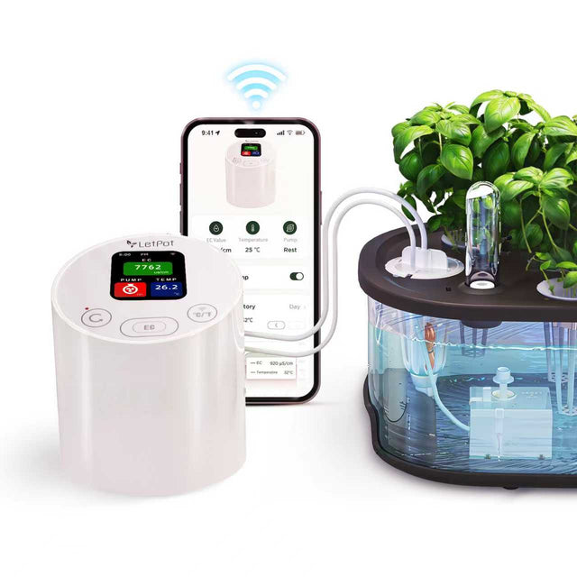 🎁 Smart Temperature & EC Meter for Hydroponic Indoor Garden (100% off)