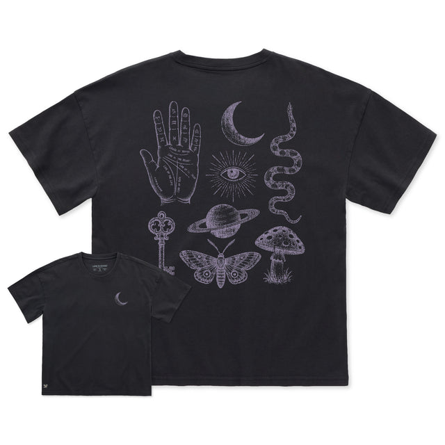 Women's Mystical Medley Short Sleeve Oversized Crusher Tee