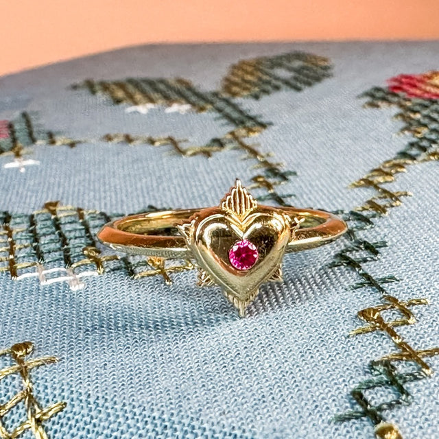 Radiant Heart Ring