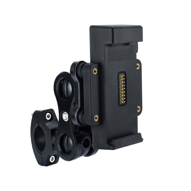 Linkifun™ Rear Mounting Bracket for MT3C, MT3D, MT3A & MT13A Motorcycle Navigation Screens, Adjustable Ball-Joint & Fixed Crossbar Clamp Mount Options