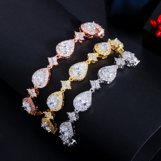 Classic Drop-shaped Geometric Bracelet