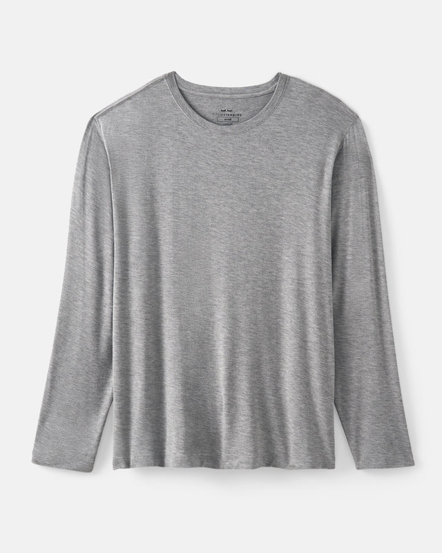 Heather Gray Men's Pajama Top