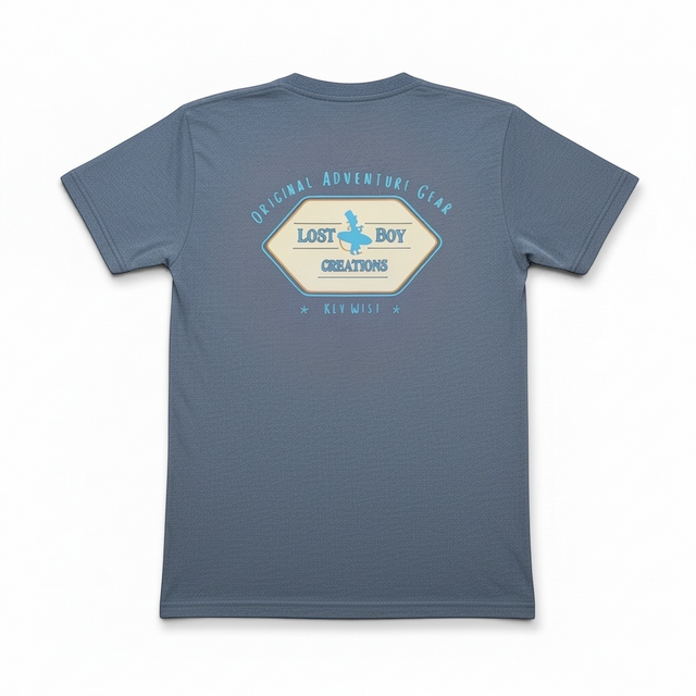 Men's Original Adventure Gear Indigo Tee