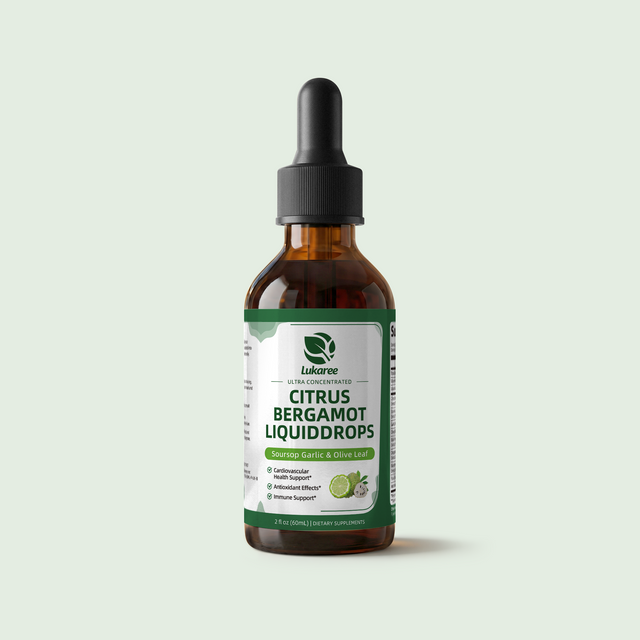 Citrus Bergamot  Liquid Drops Original Flavor • 2 fl oz (60 mL)