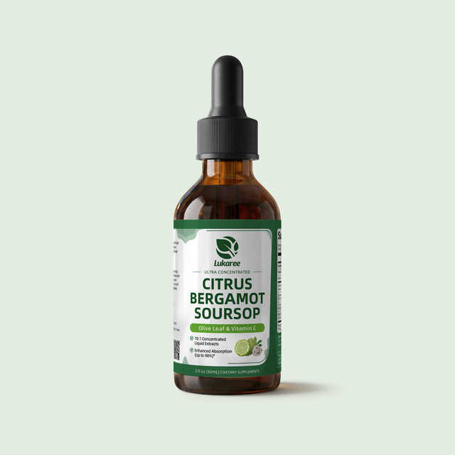 Citrus Bergamot Drops for Heart & Cholesterol Support • 2 fl oz (60ml)