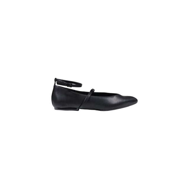Armani Exchange Black Polyester Platform Women's Pumps