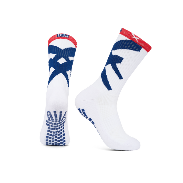 Junior Soccer Grip Socks – Calf – Team USA