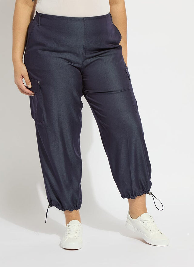Monique Tailored Cargo Curvy (26" Inseam)