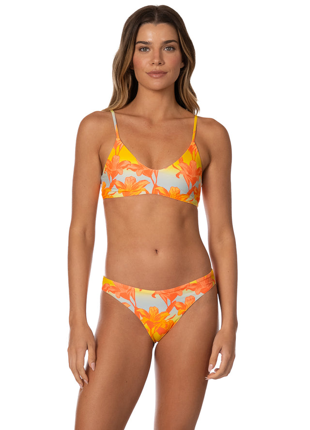Maaji Golden Lily Liberties Classic Bralette Bikini Top