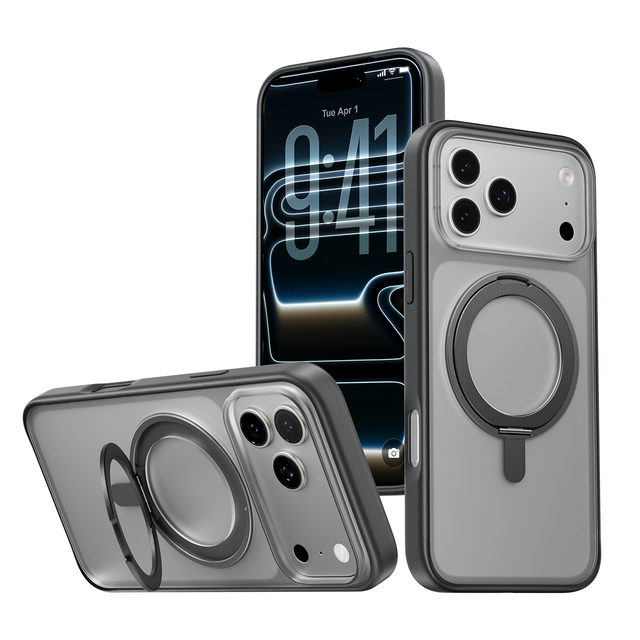 360° Magnetic Ring Stand MagSafe Case