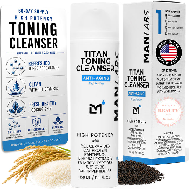 Titan Anti-Aging & Toning Facial Cleanser