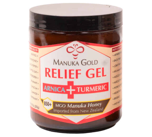 Relief Gel - Arnica + Turmeric, NON-CBD Formula