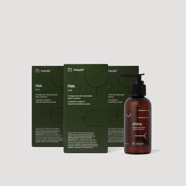rise plus + shine aloe