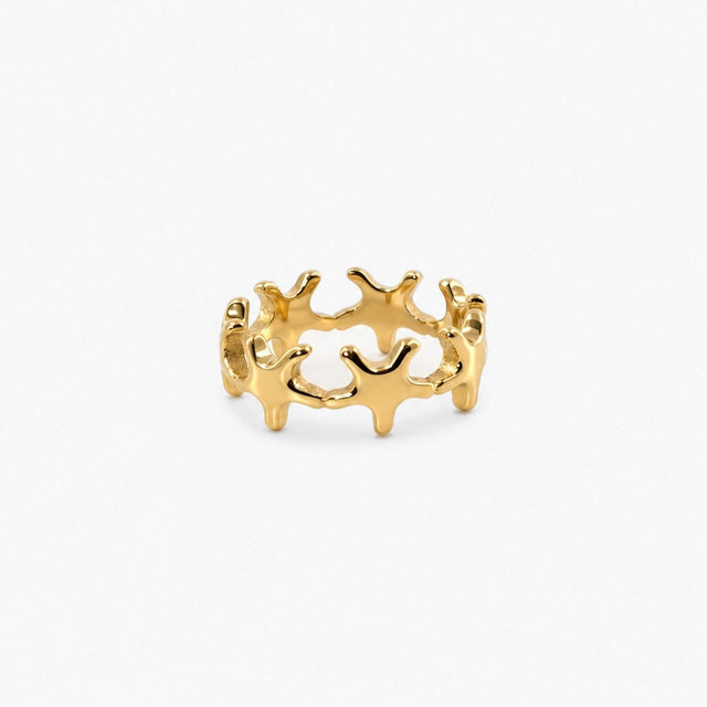 Starfish Band Ring