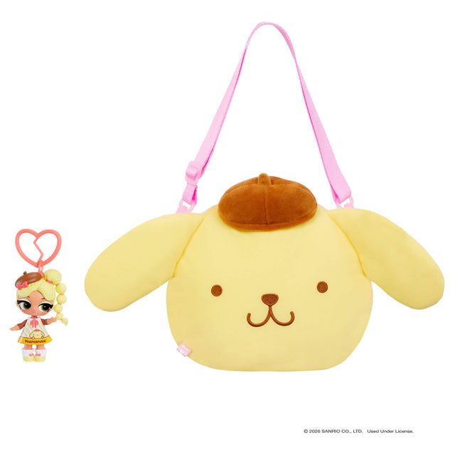 LOL Surprise Loves Hello Kitty® and Friends BIG Reversible Plush – Large Pompompurin™ Plush with Matching Tot