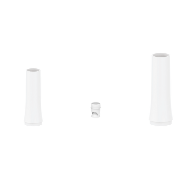 Outer Vapor Cap + Inner Vapor Cap + Splash Guard