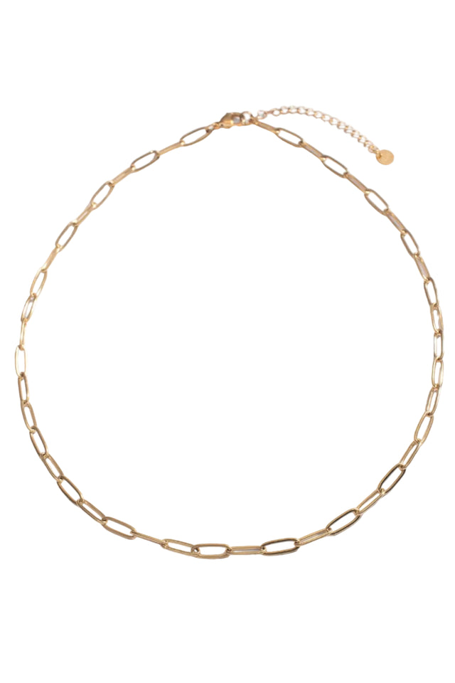 Paperclip Chain Necklace
