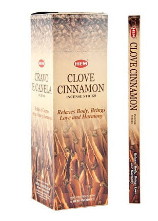 Hem Clove Cinnamon Incense Sticks