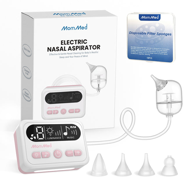 Electric Baby Nasal Aspirator with 9 Adjustable Suction Levels