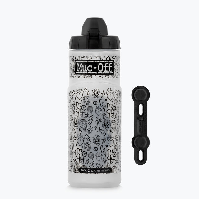 Muc-Off x Fidlock Twist Bottle 600ml + bike base