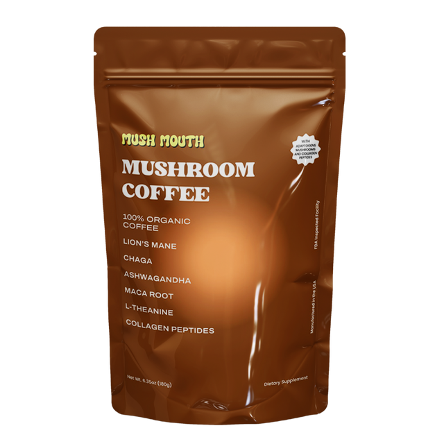 Mushroom Coffee + Adaptogens and Collagen