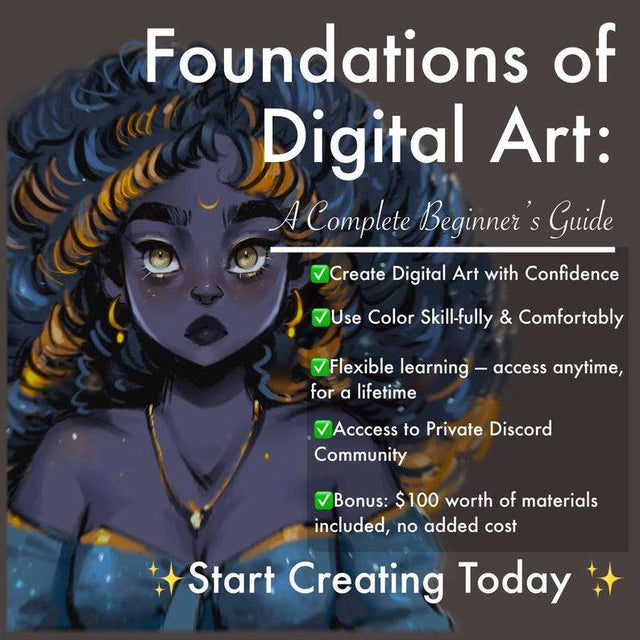 Foundations of Digital Art: A Complete Beginner’s Guide